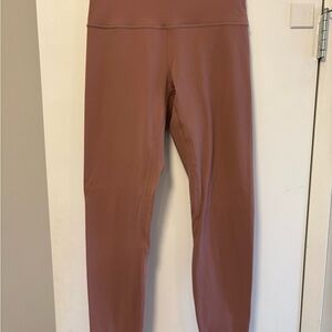 lululemon Align Mauve (ancient copper) Leggings, 28” inseam